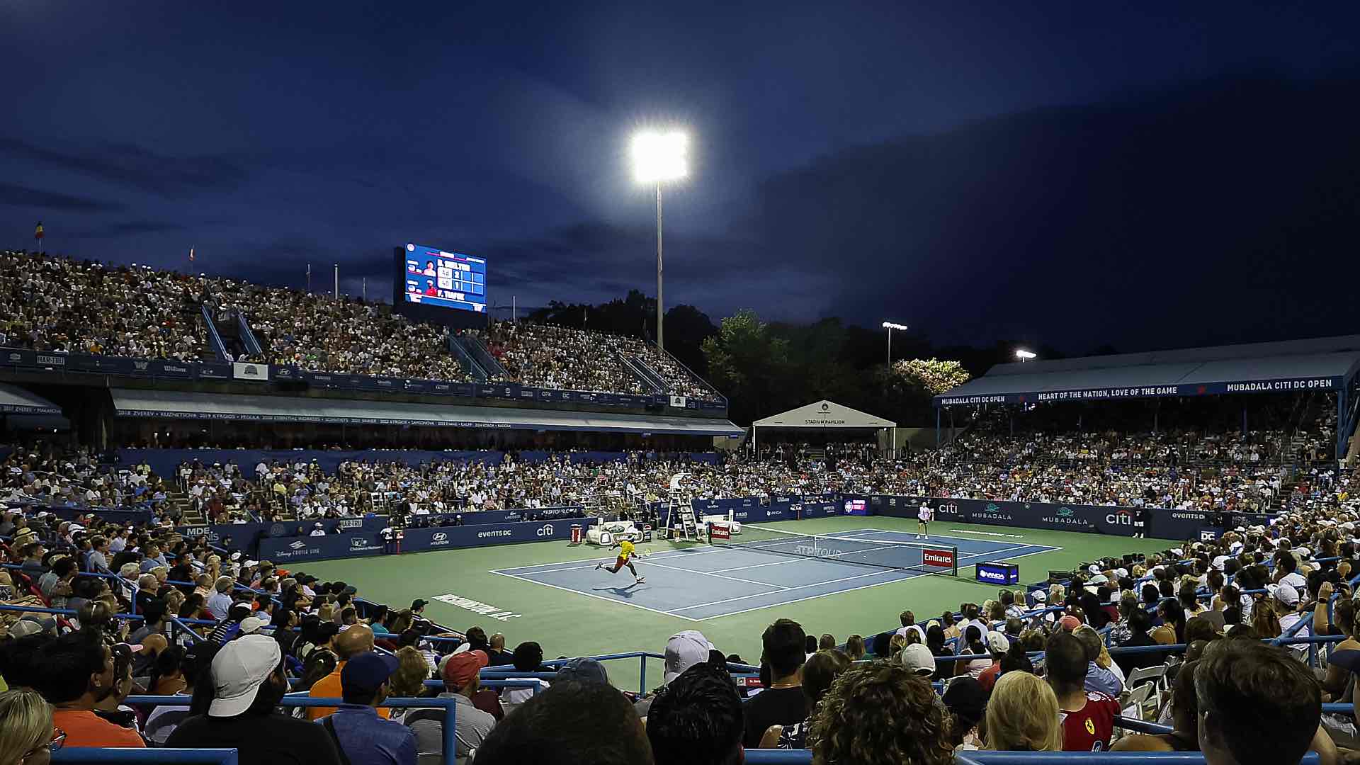 The 2026 Mubadala DC Open runs from 27 July - 2 August.