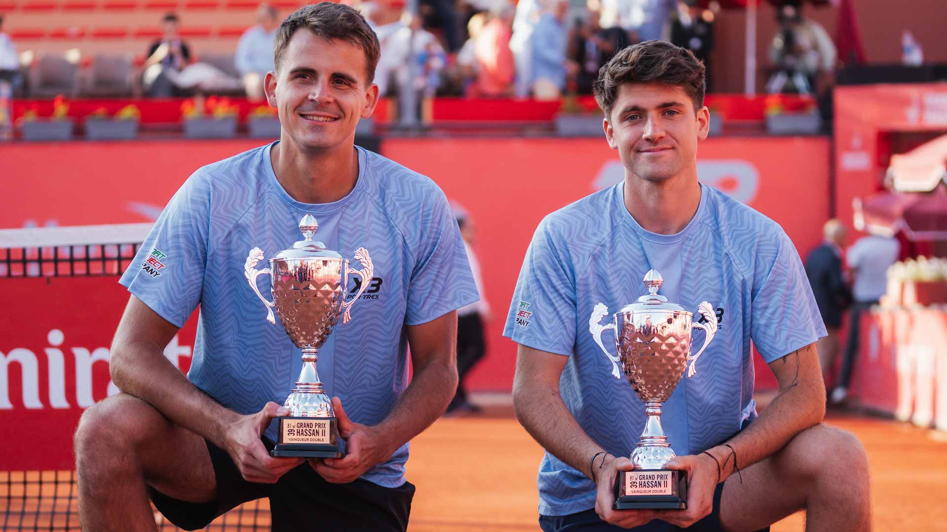 Petr Nouza and Patrik Rikl win the Grand Prix Hassan II in Marrakech.
